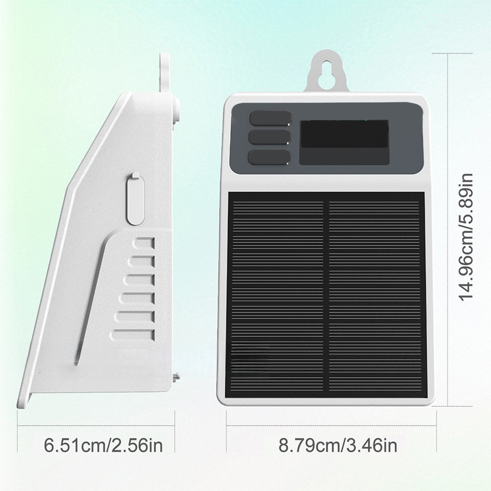 Smart Garden Irrigation System - スマートソーラー式自動散水システムタイマー灌漑装置、15個の鉢植え用、屋内外庭園植物ケア、USB充電付き