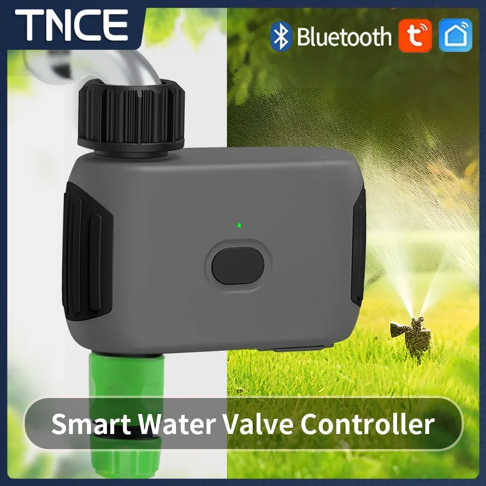 Smart Garden At Home - TNCE US Bluetooth対応スマートガーデン散水タイマー、スマート灌漑散水システム、ホースコントロールユニット、Alexa対応