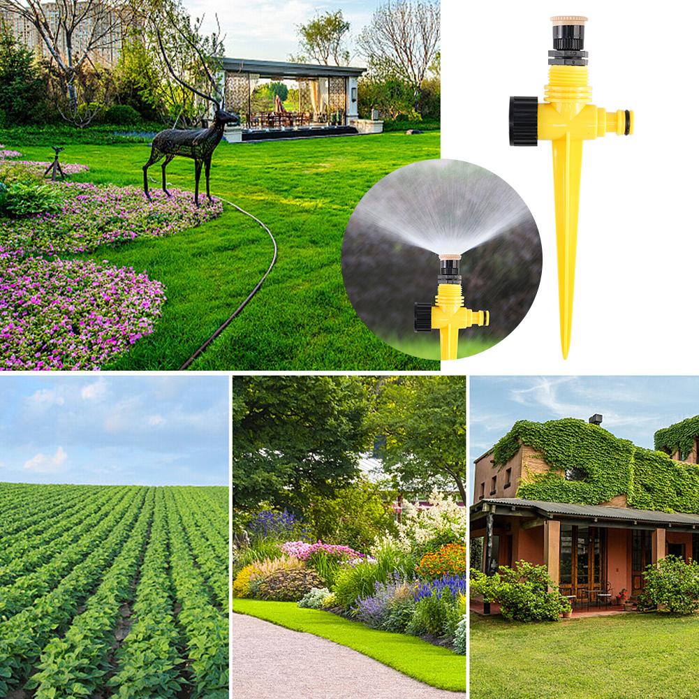 360 °   地面に刺すタイプの調整可能なガーデン用スプリ - Smart Garden Watering Can のレビューと価格