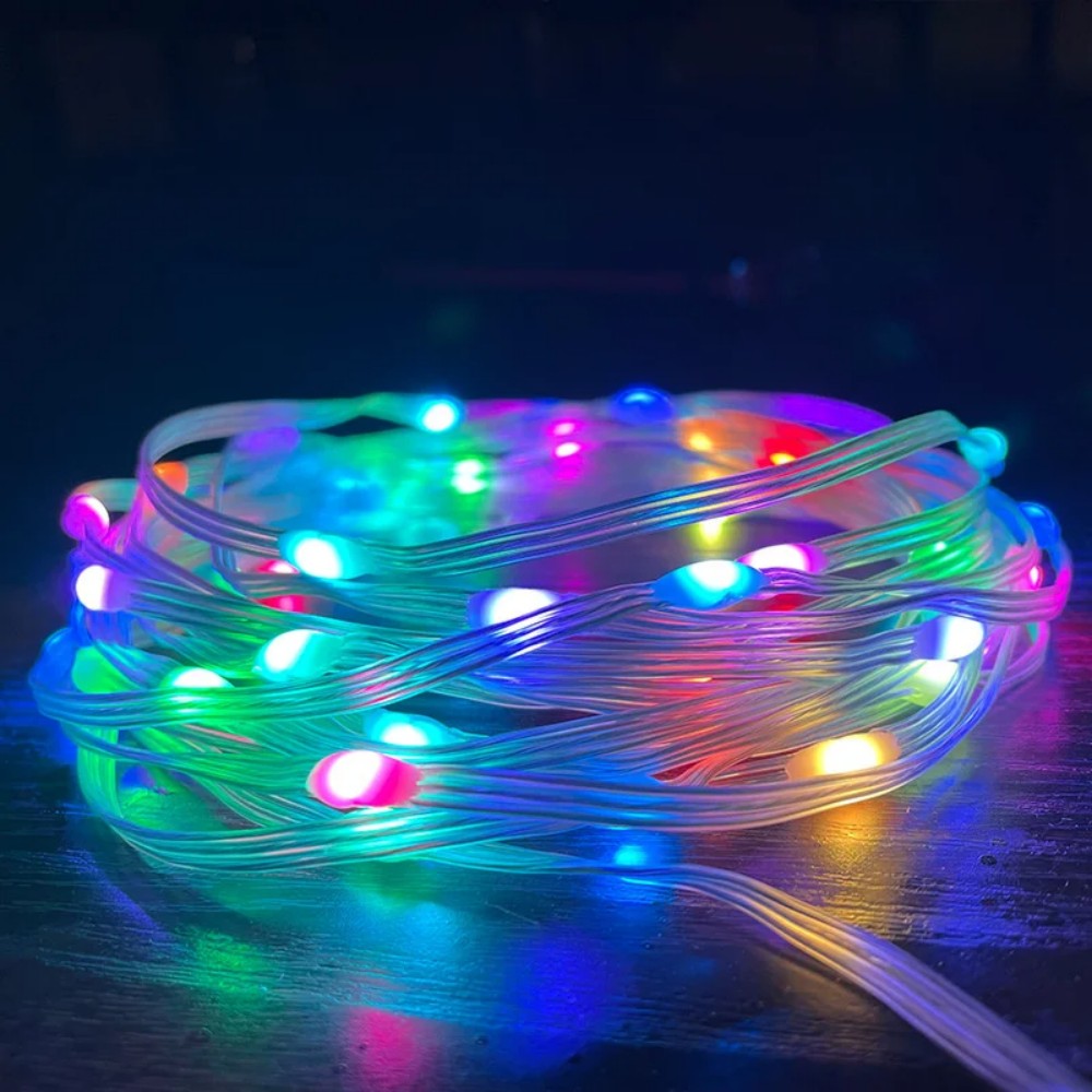 RGBICスマートストリングライト USB電源 Blueto - Smart Garden Festoon Lights のレビューと価格