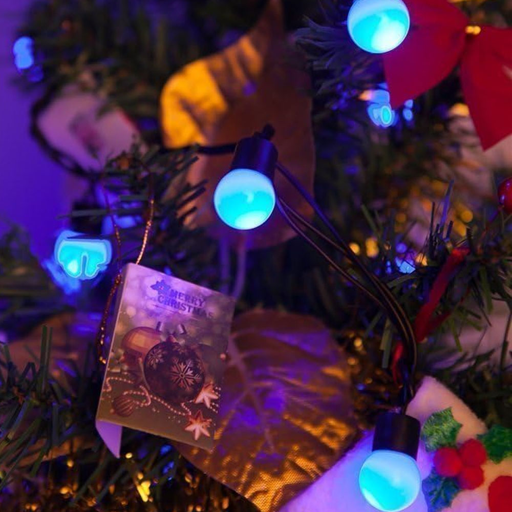 スマート LED 電球ストリングライト USB 5 メートル - Smart Garden Festoon Lights のレビューと価格