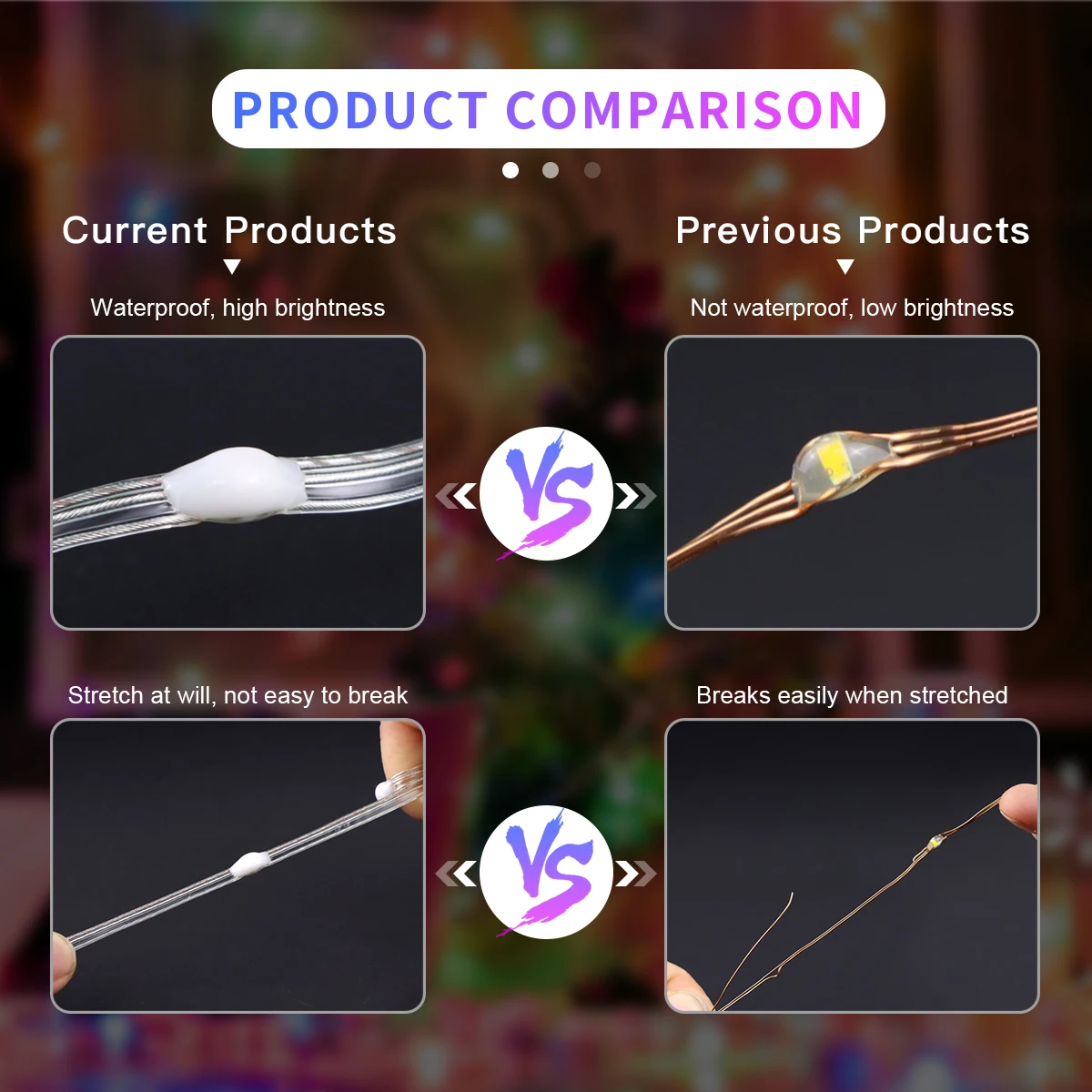 Led フェアリーライトストリップクリスマスライトスマート  - Smart Garden Festoon Lights のレビューと価格