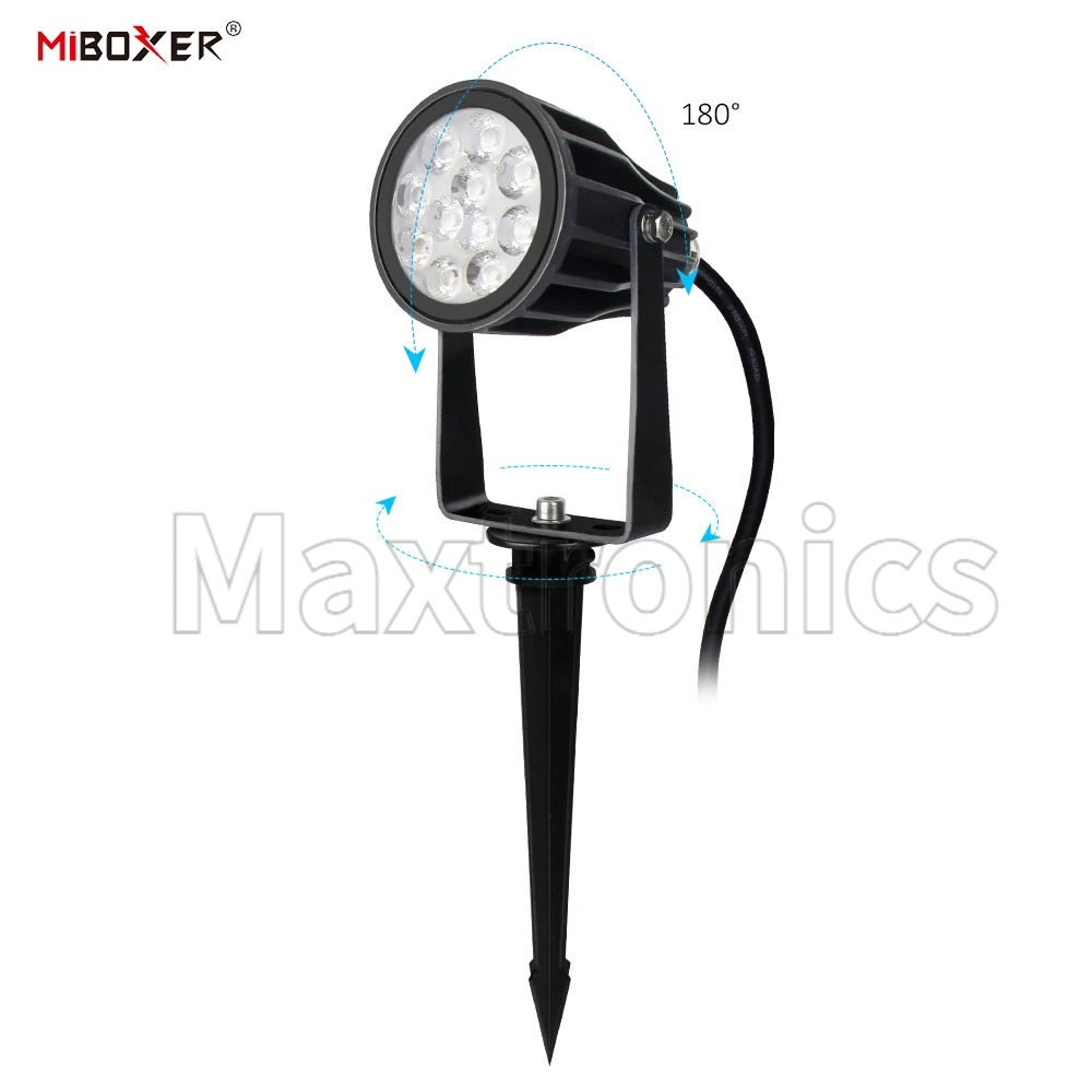 Miboxer 屋外防水 RGB + CCT LED 芝生ラ - Smart Zigbee Garden Light のレビューと価格