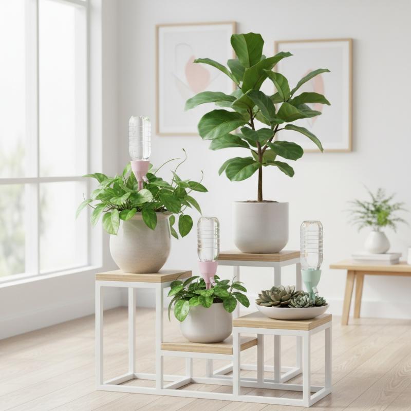 スマート点滴灌漑キット ガーデナー向け 自動散水システム 花 - Smart Garden Irrigation System のレビューと価格