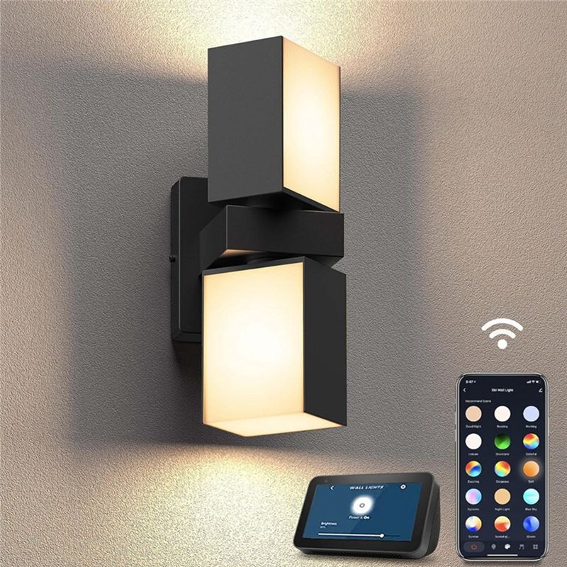 A33Z-LED ウォールライトデュアルヘッドバルコニーラン - Smart Garden Fence & Balcony Hanging Planter のレビューと価格