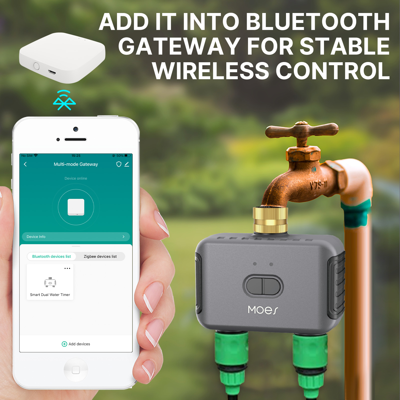 Moes-インテリジェントガーデンスプリンクラー,Bluet - Smart Garden Watering Can のレビューと価格