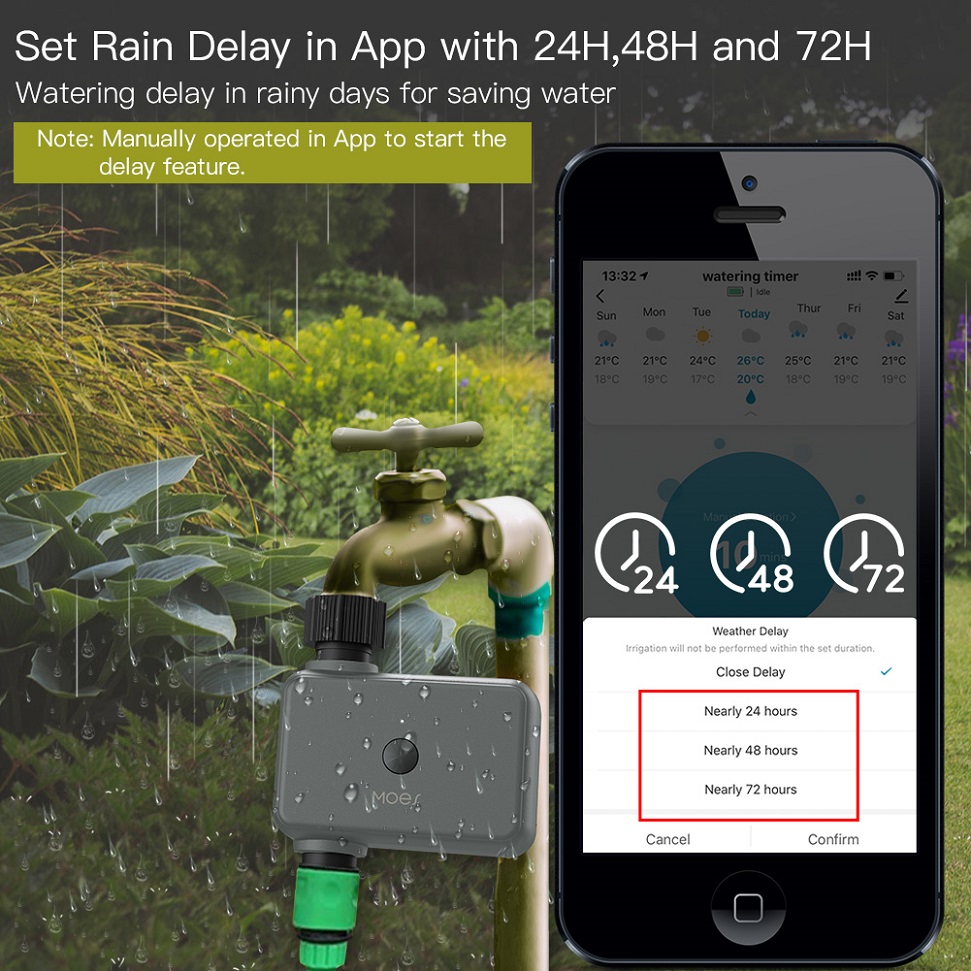 自動散水システム,Bluetooth,スマートライフ,家庭, - Smart Garden Watering Can のレビューと価格