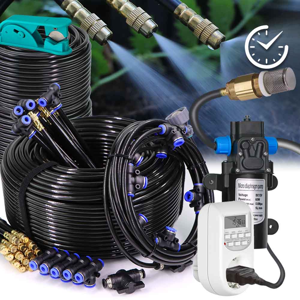 セルフプライミングミストシステム,チェックバルブ,インテリジ - Smart Garden Irrigation System のレビューと価格