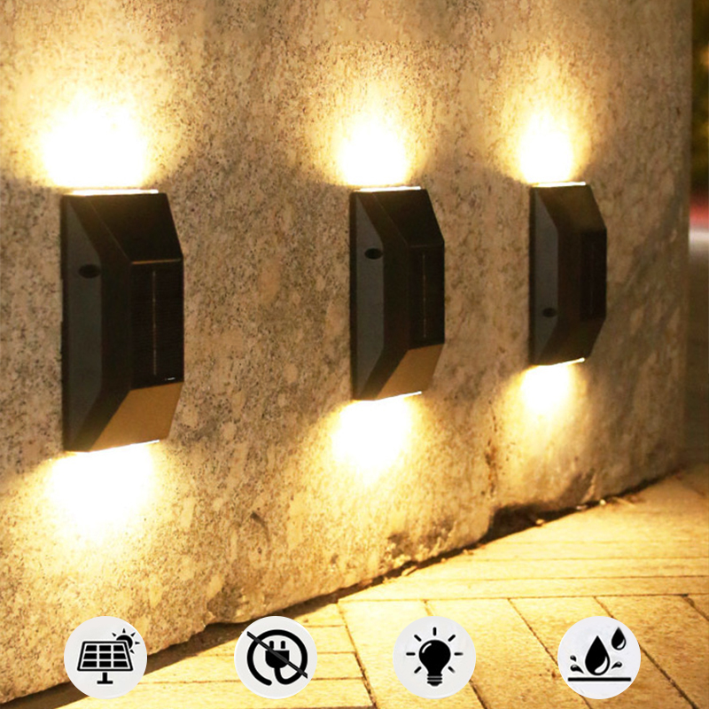 インテリジェントソーラーLEDウォールライト,1〜8個,屋外 - Smart Garden Fence & Balcony Hanging Planter のレビューと価格