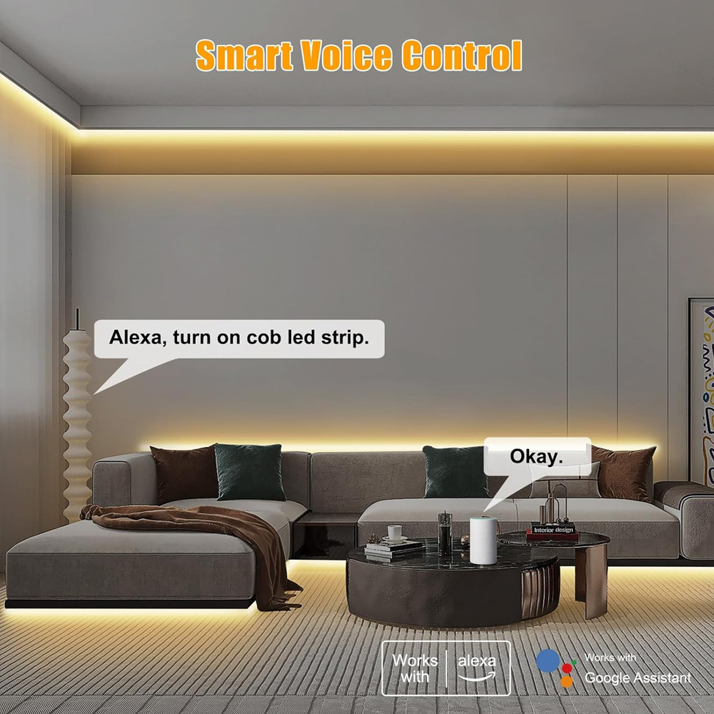 5m 10m 20m 防水Tuya Zigbee COB L - Smart Zigbee Garden Light のレビューと価格