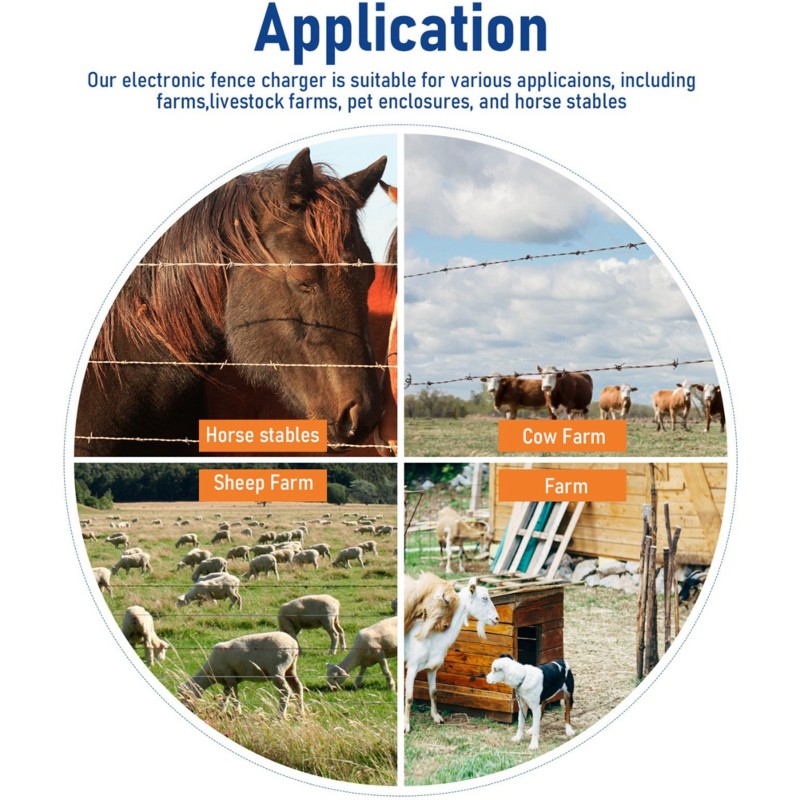 ABUG-Smart 12V 防水電気柵、家畜、家禽、牧場、 - Smart Garden Fence & Balcony Hanging Planter のレビューと価格