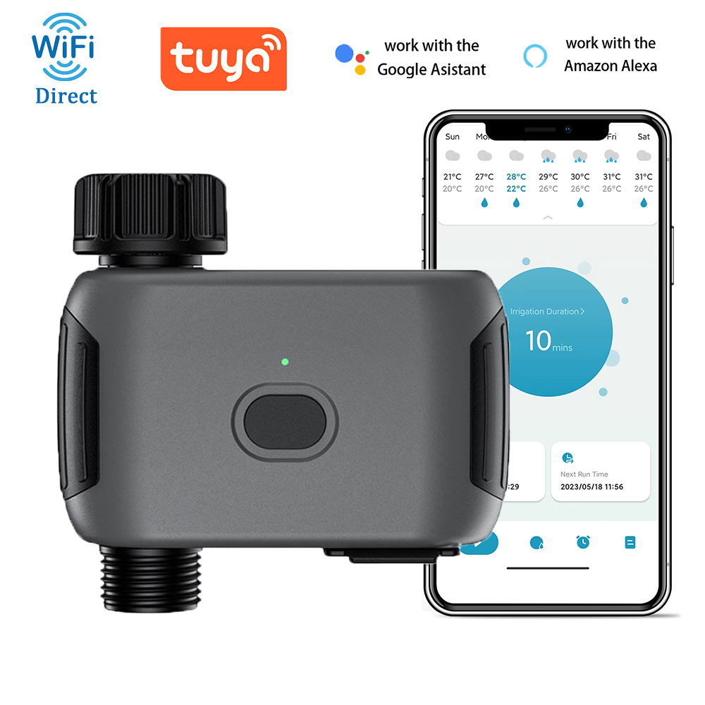 インソマWiFiスプリンクラータイマー自動灌漑システムリモー - Smart Garden Watering Can のレビューと価格